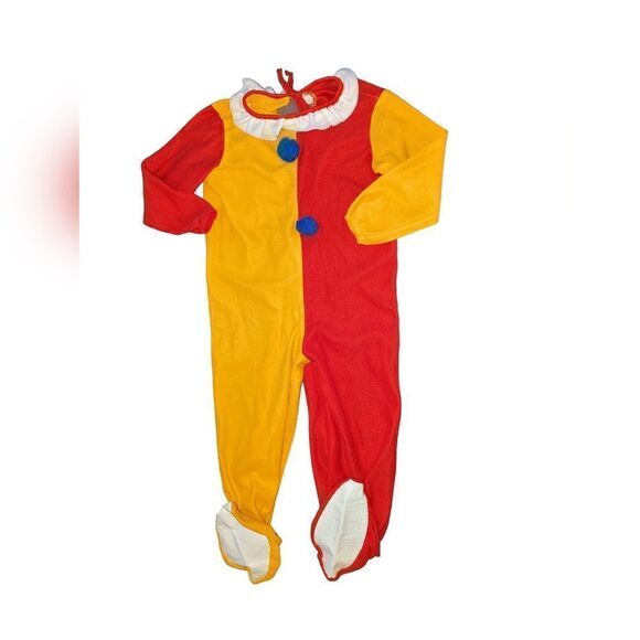 Vintage Rubies red and yellow clown costume - Picture 1 of 7